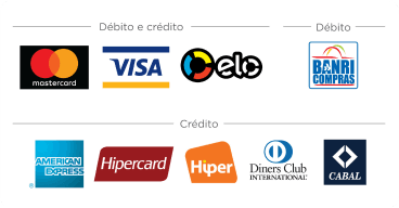 Formas de pagamento